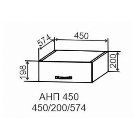 Антресоль АНП450 Фортуна